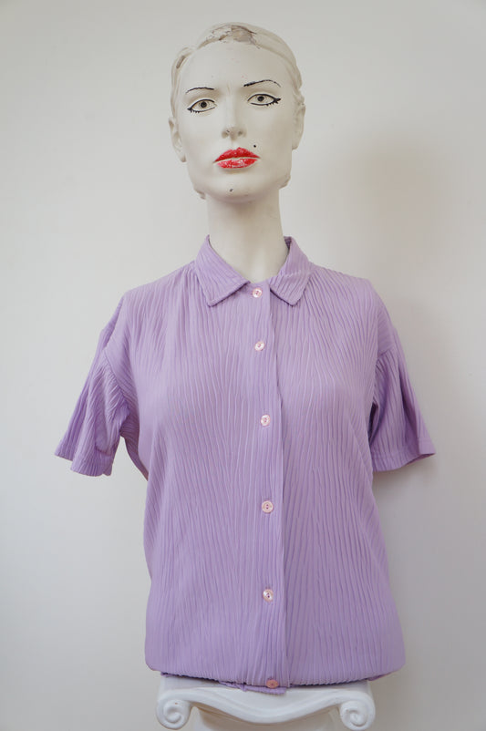 Chemise simple lilas