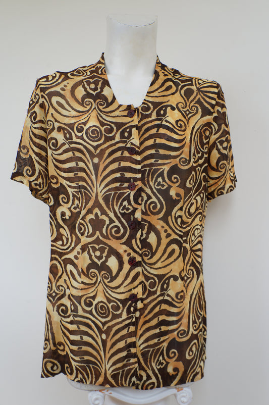 Chemise sable longue