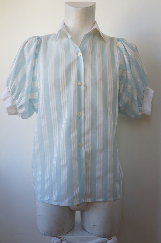 Chemise ballon baby blue