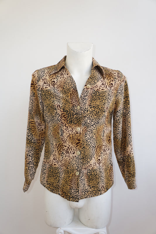 Chemise andersen léopard