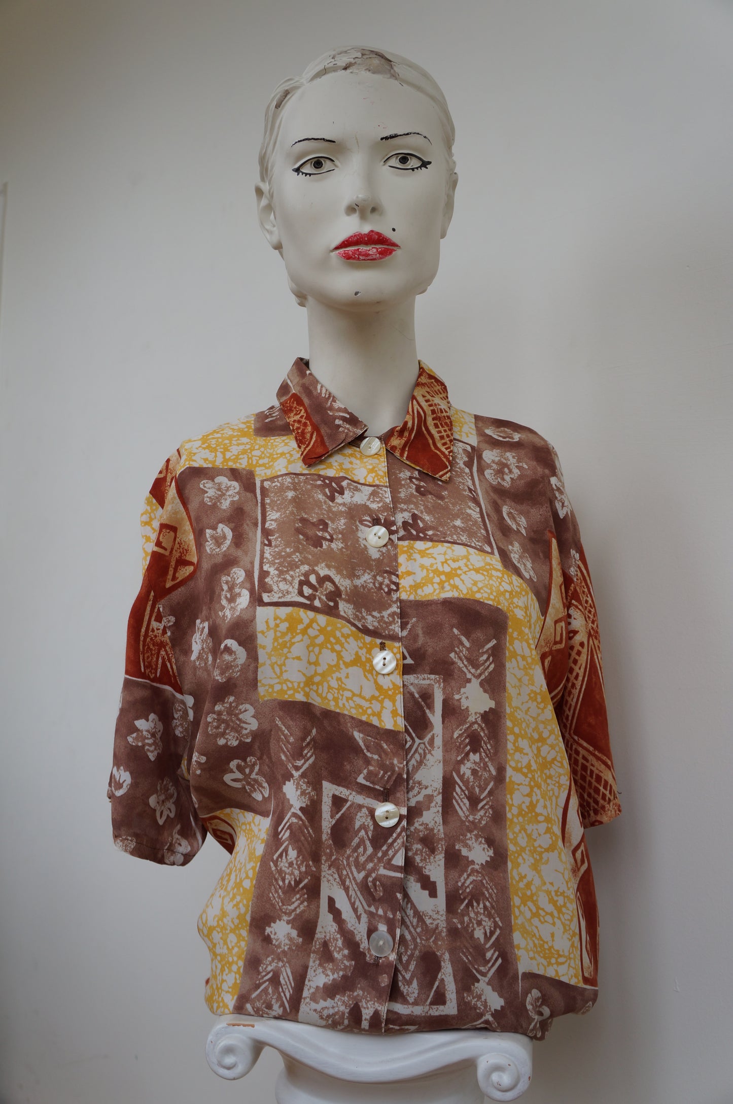 Chemise chaudes fleurs