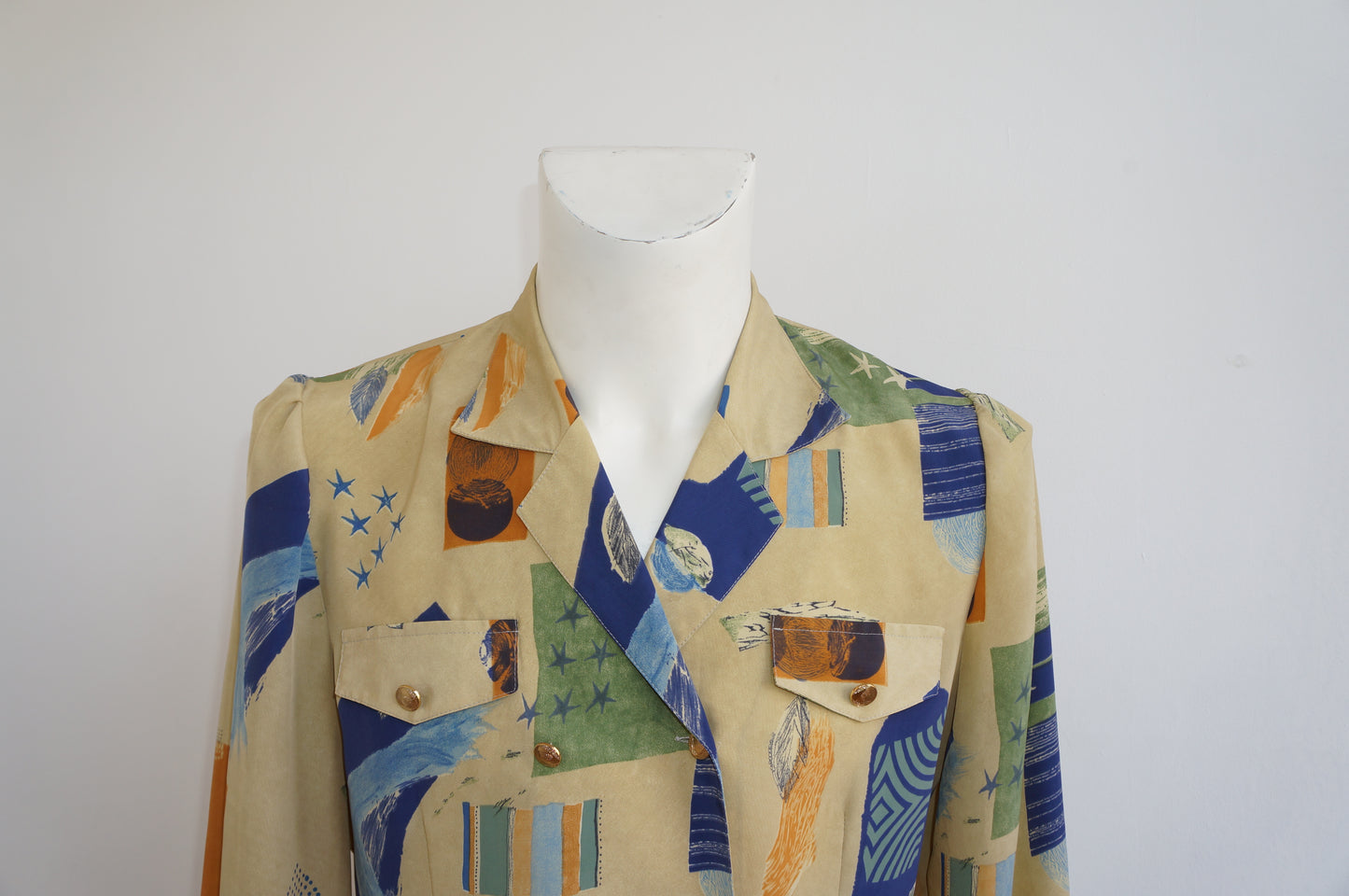 Chemise étoiles feuilles