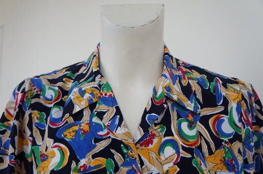 Chemise danse colorée
