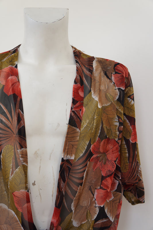 Chemise nature nouée