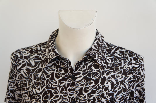 Chemise scribouillis