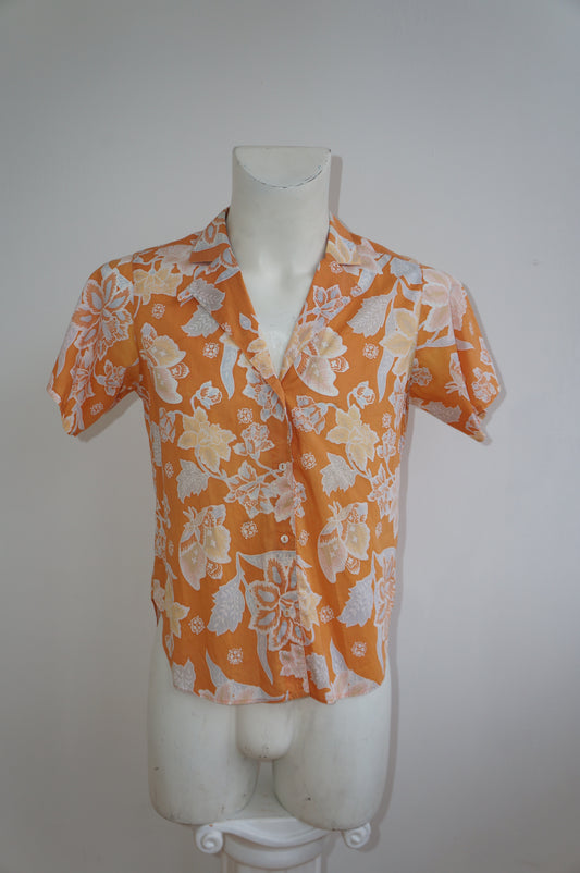 Chemise cacharel fleurie