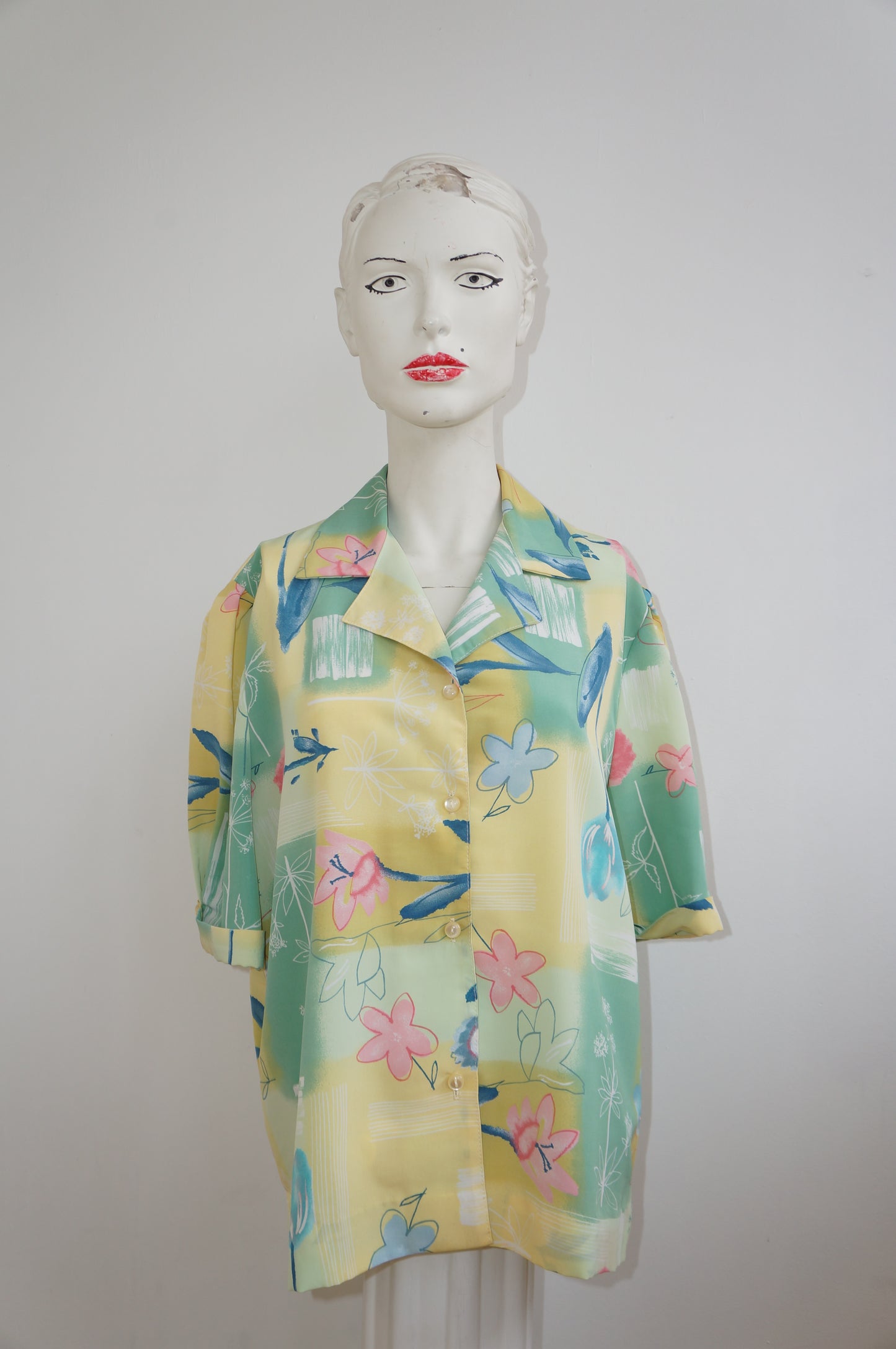 Chemise pastel champêtre