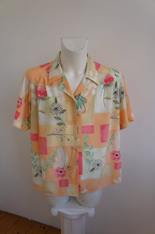 Chemise Griffon peach