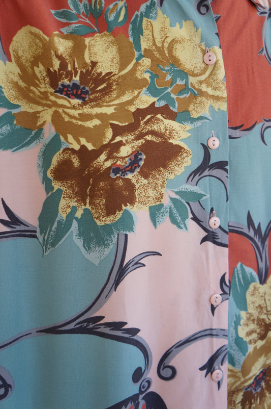 Chemise opulence saumon