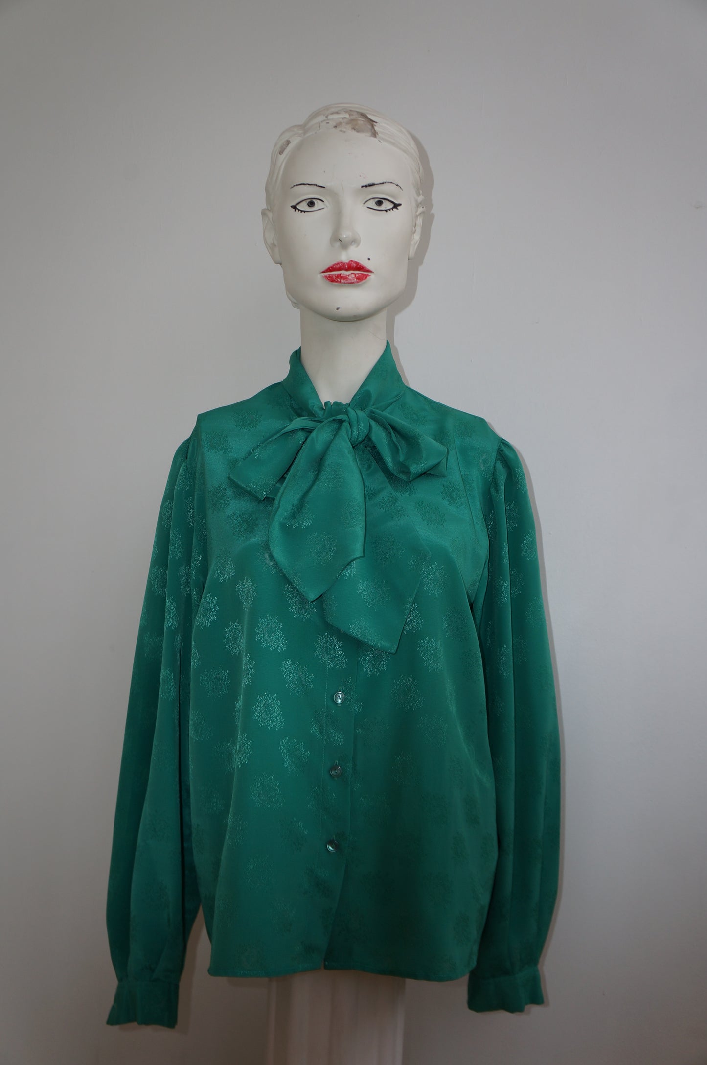 Chemise nœud vert