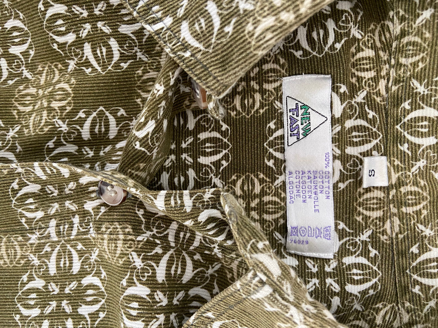 Chemise velluto