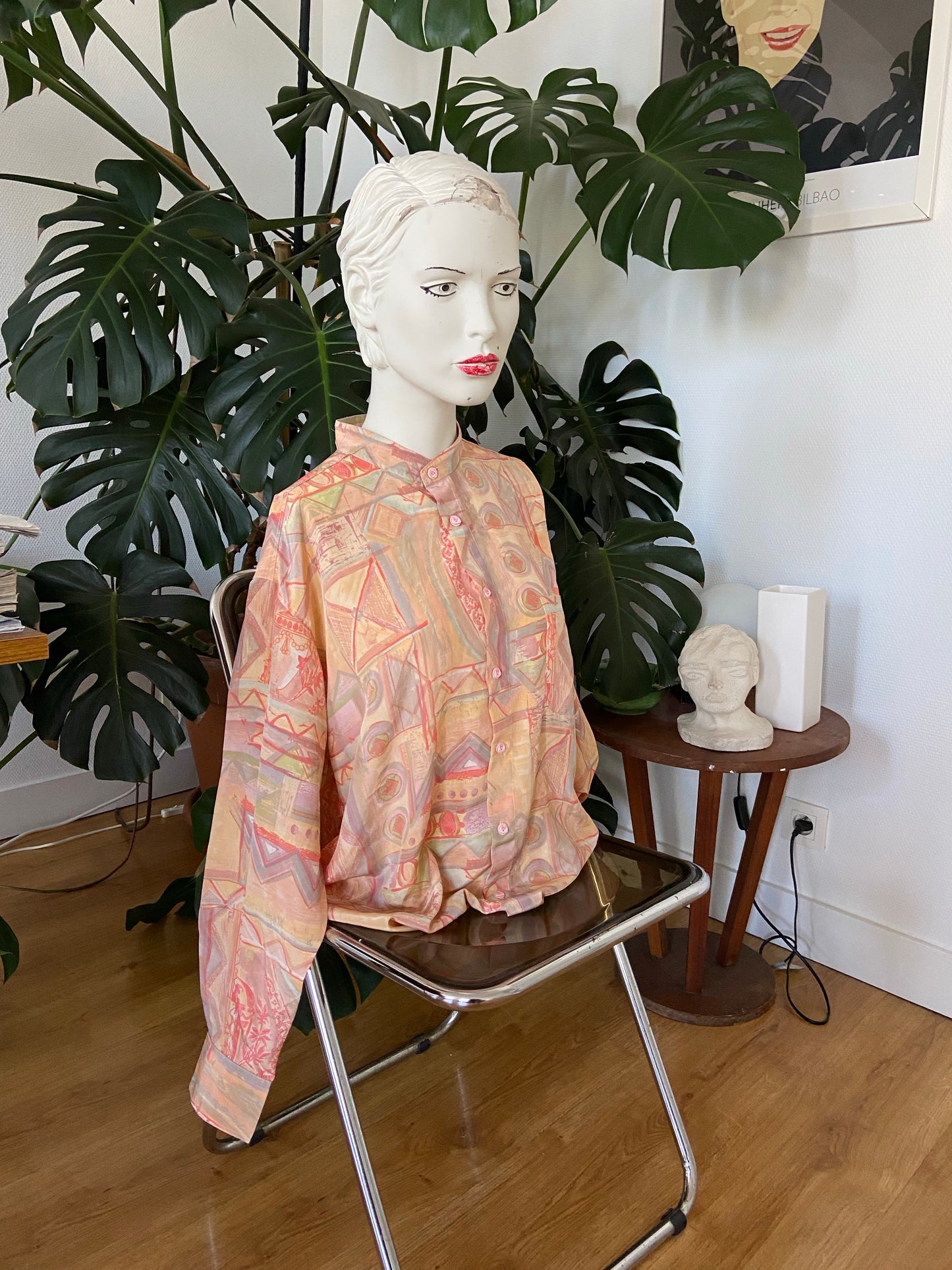 Chemise mao pastel