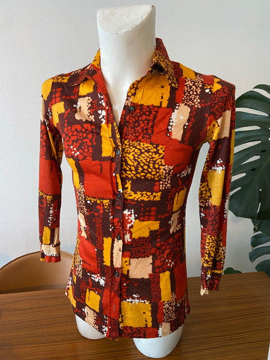 Chemise 70 flowers