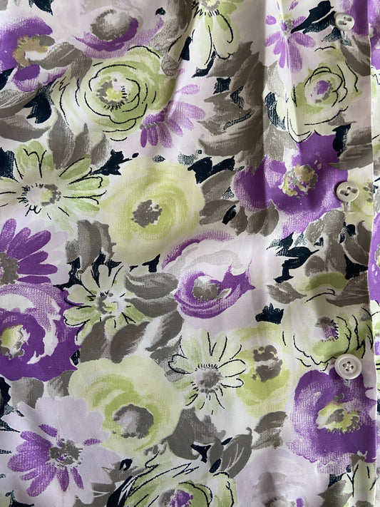 Chemise pivoines