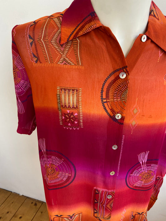 Chemise cibles sunset