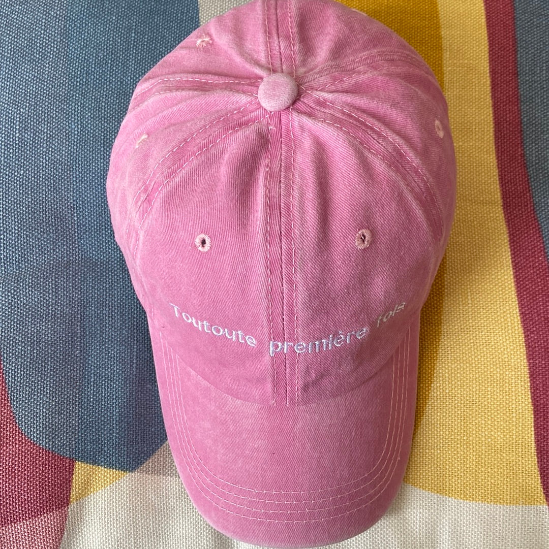 Casquette Toutoute rose