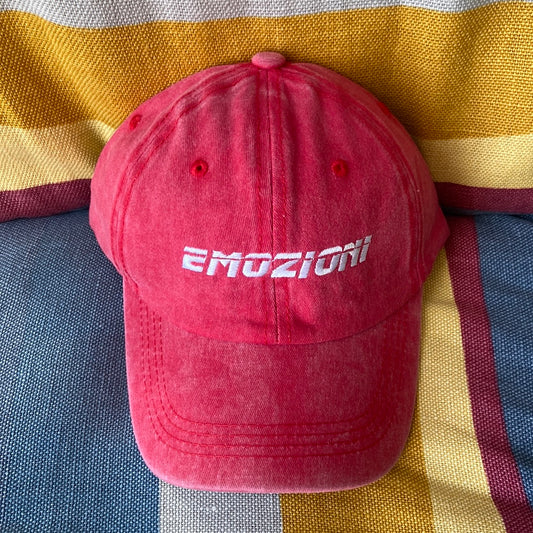 Casquette Emozioni rouge