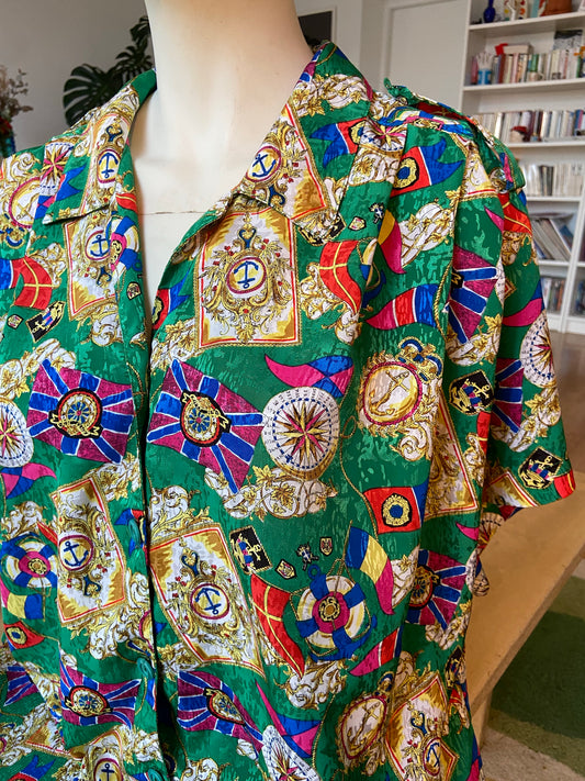 Chemise drapeaux