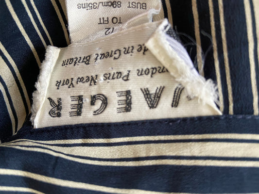Chemise soie nouée Jaeger
