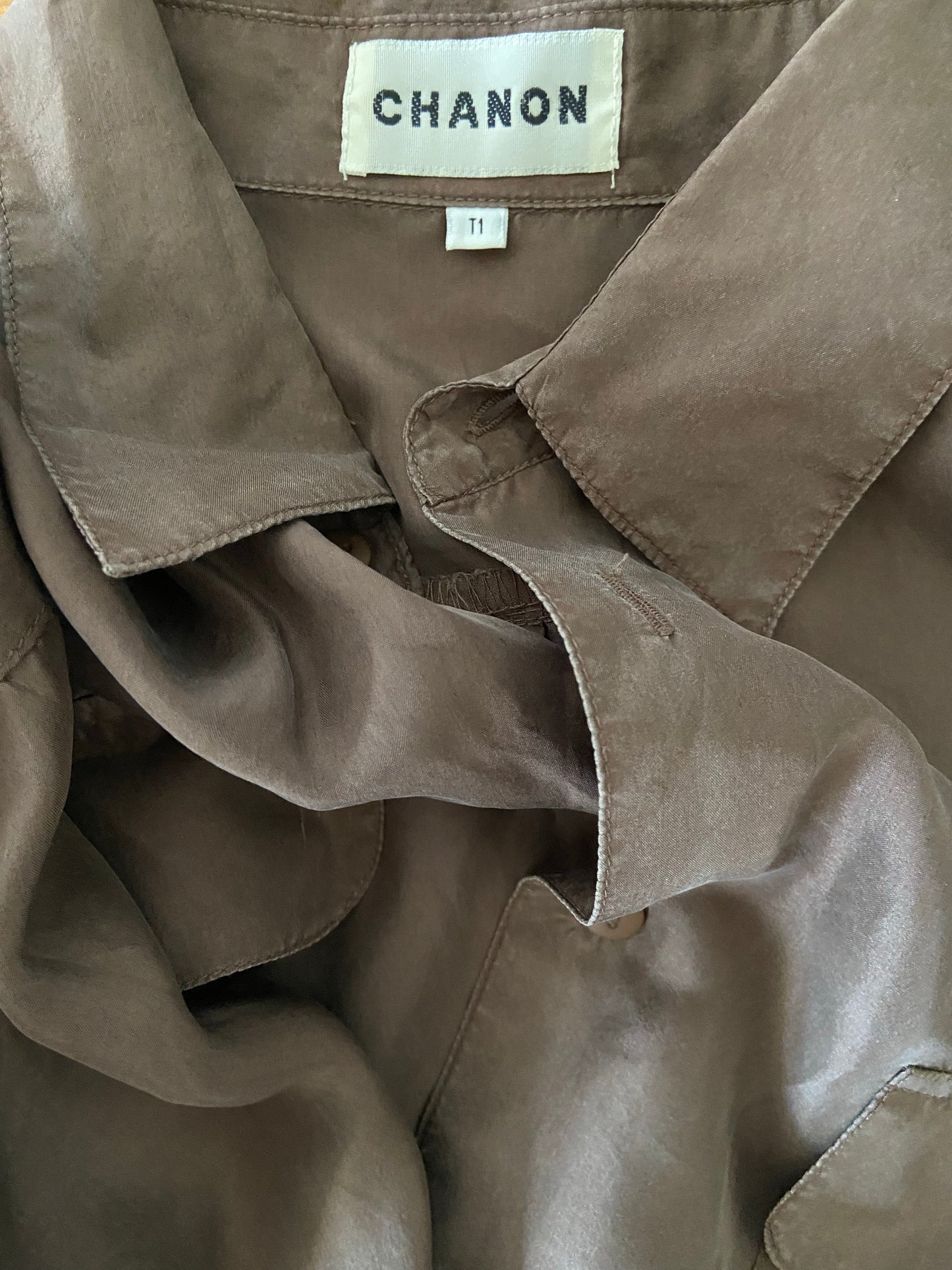 Chemise soie Chanon
