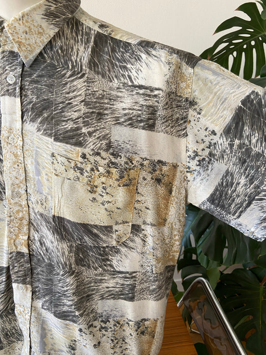 Chemise éclaboussures