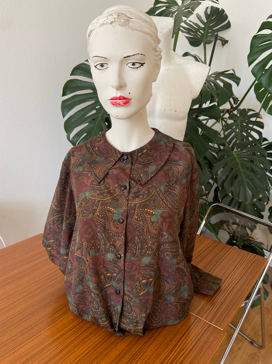 Chemise grand col