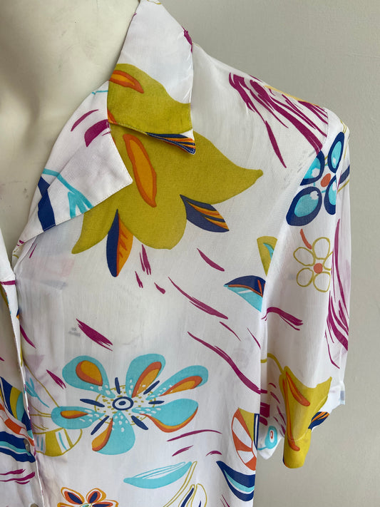 Chemise luisa fleurs