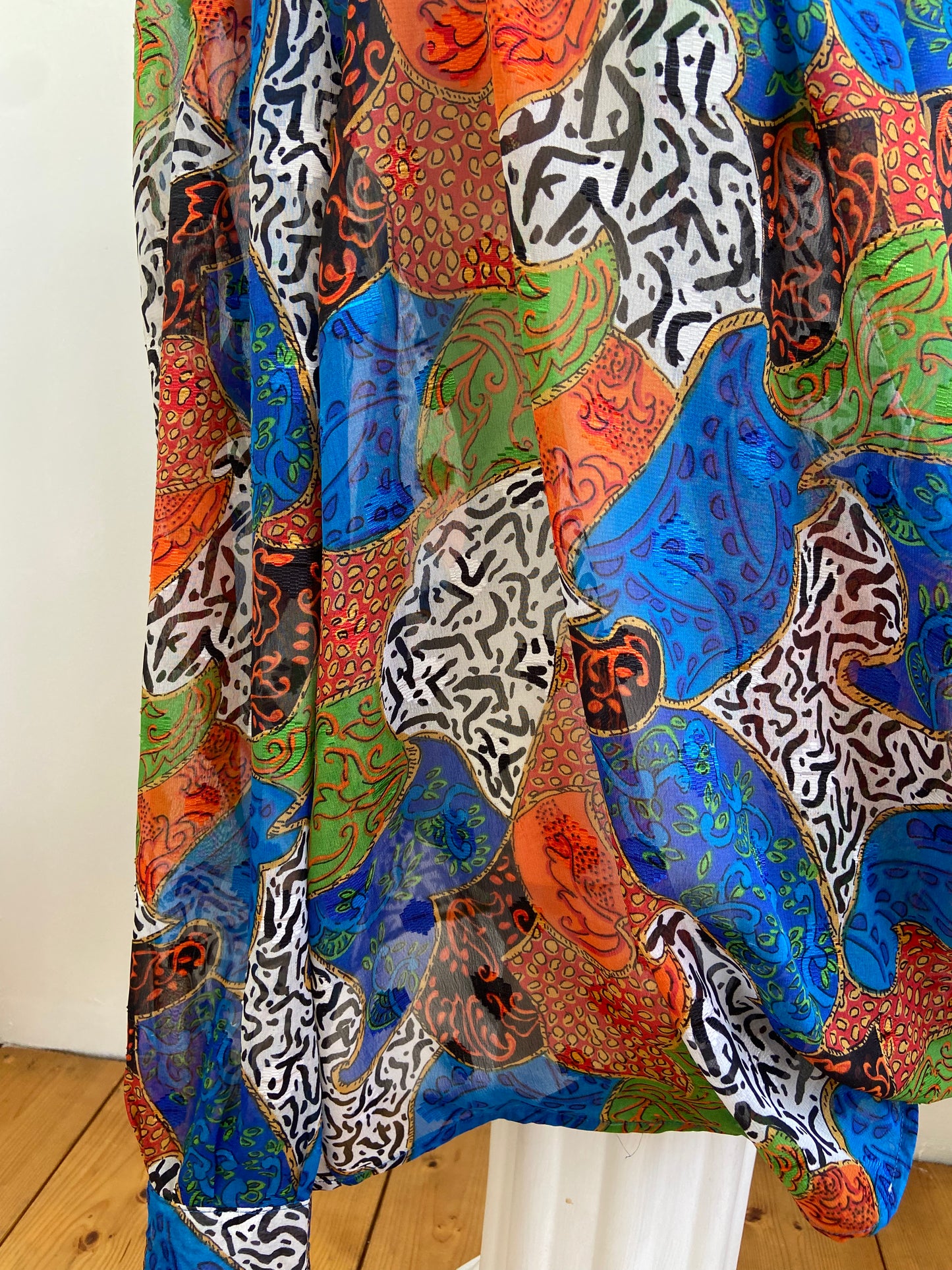 Chemise voile châle