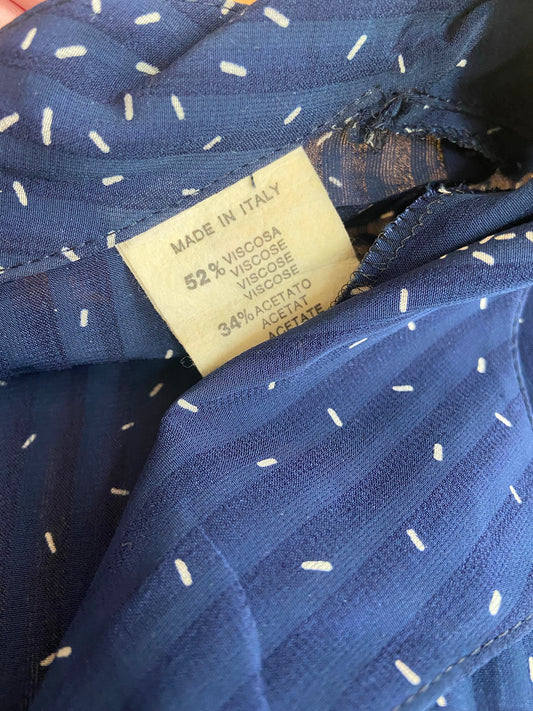 Chemise plissée neige