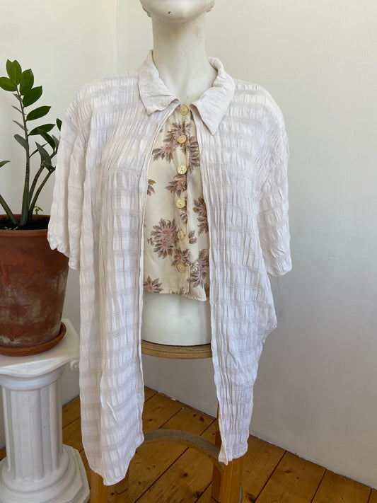 Chemise crop intégré