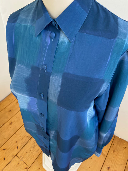 Chemise pierbé bleus