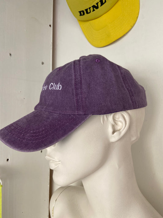 Casquette La Chemise Club violette