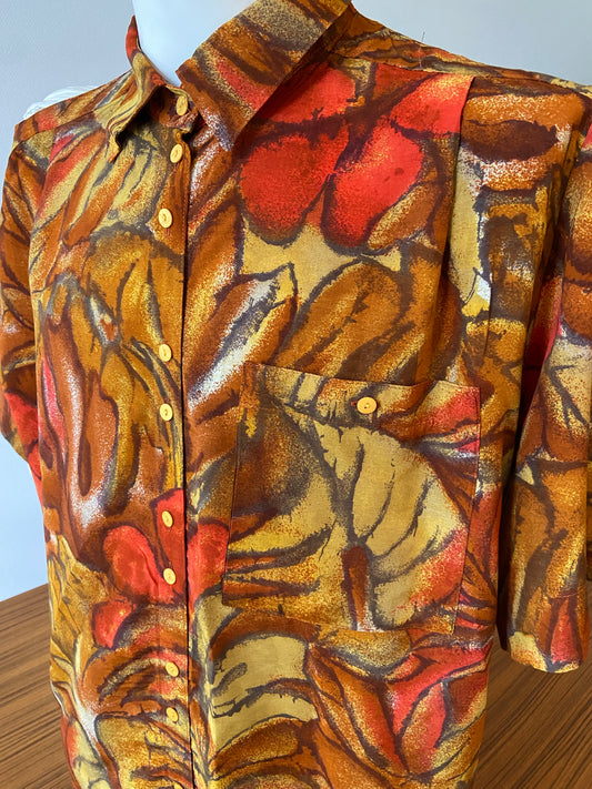 Chemise feuilles
