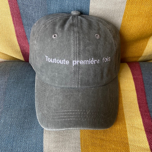 Casquette Toutoute grise