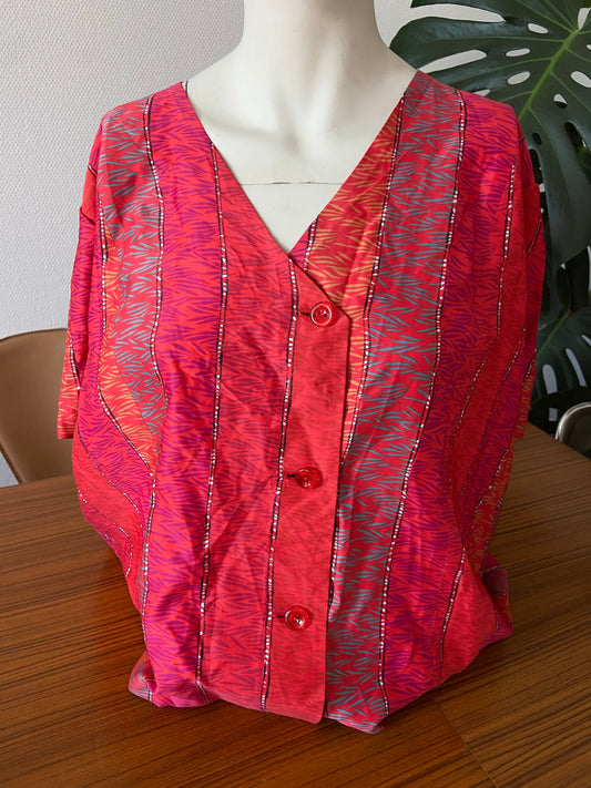 Chemise courte croisée