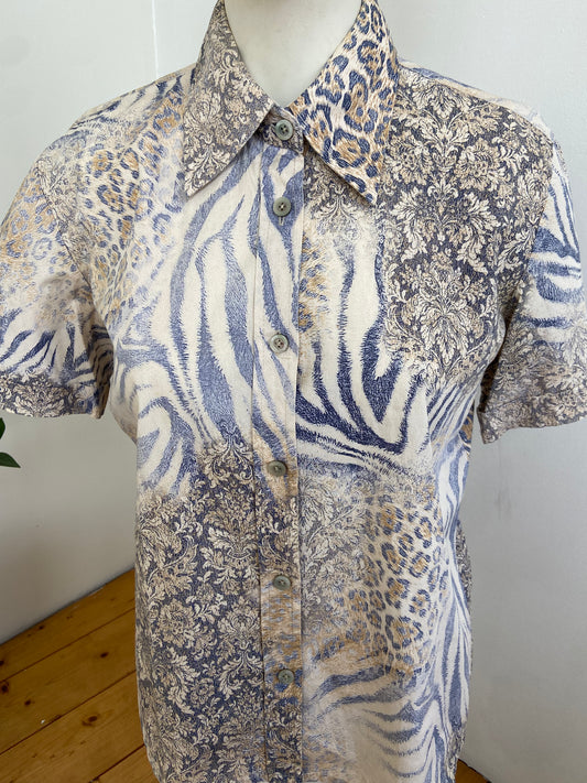 Chemise zebra leo