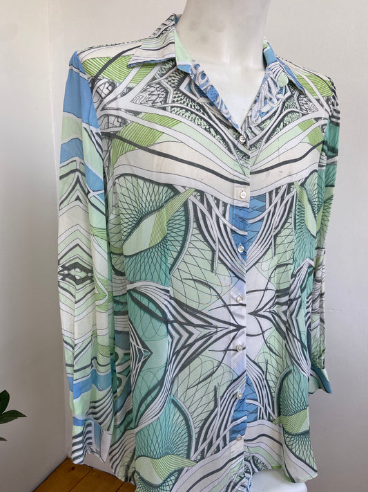 Chemise riviera pastel