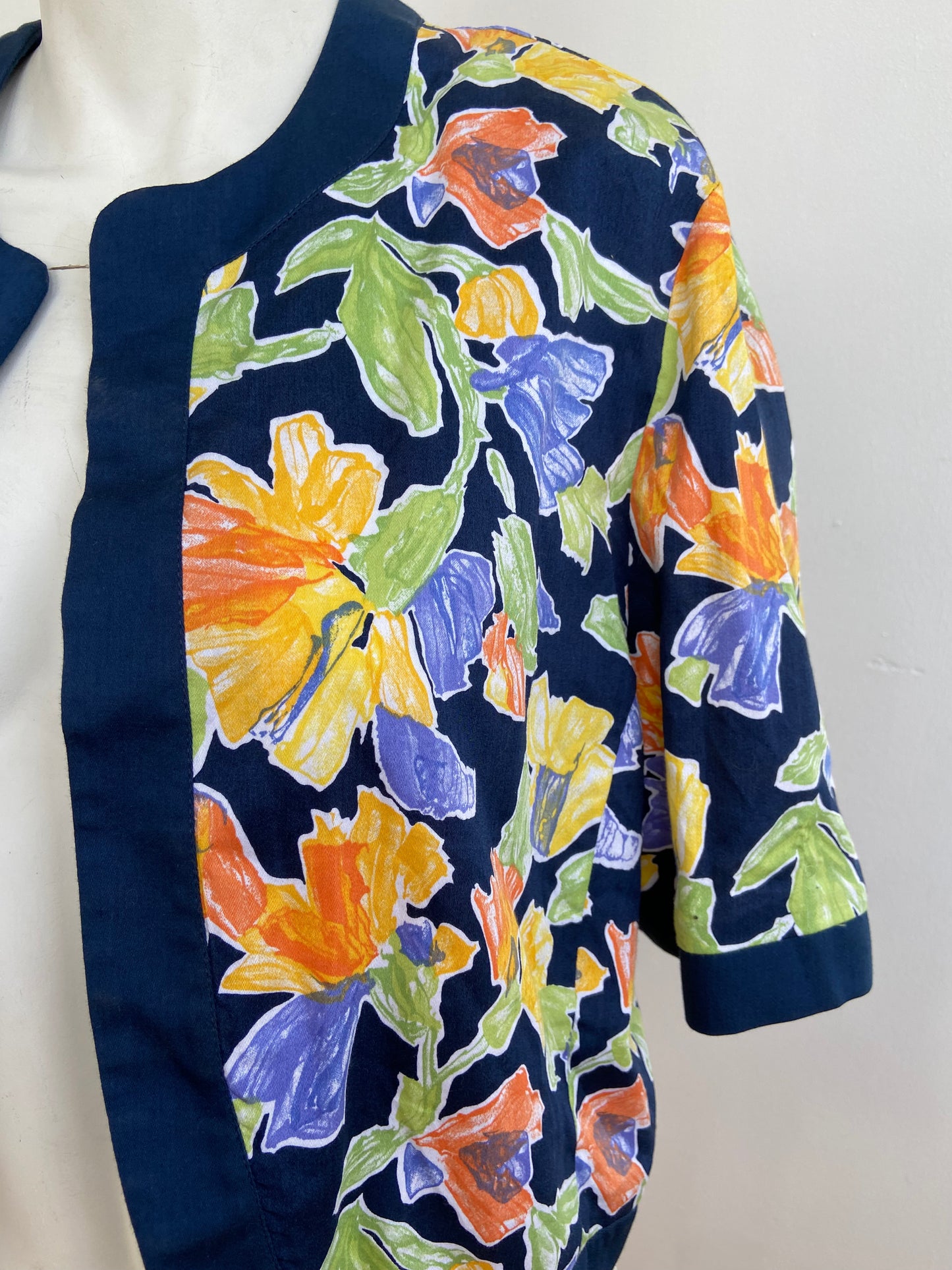Chemise bolero fleuri