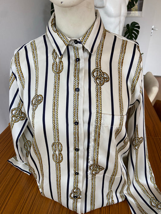 Chemise noeuds marins