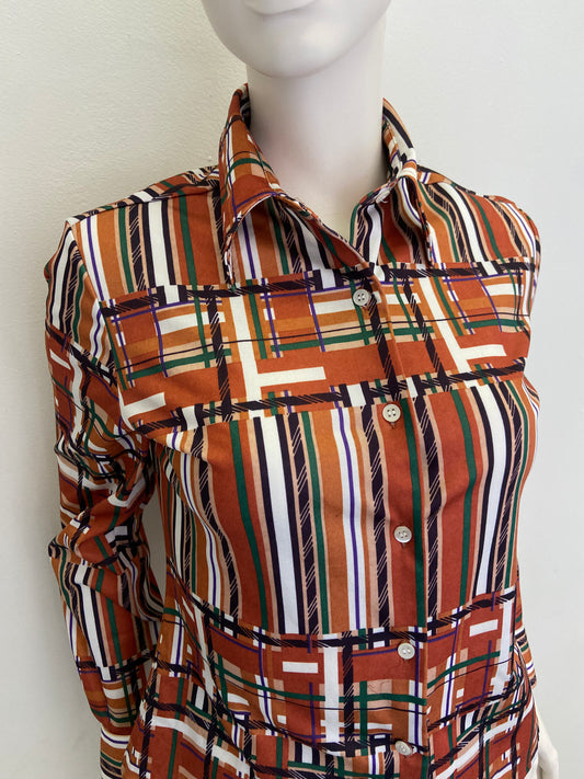 Chemise carreaux briques