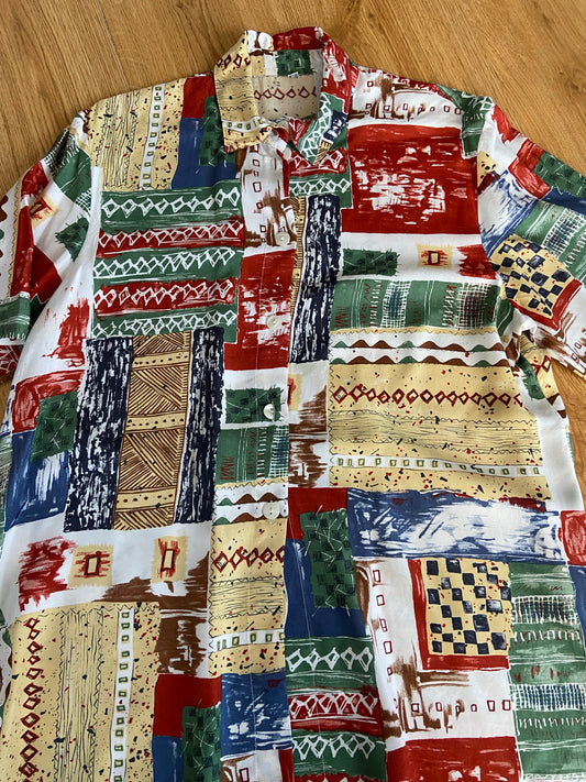Chemise patchwork