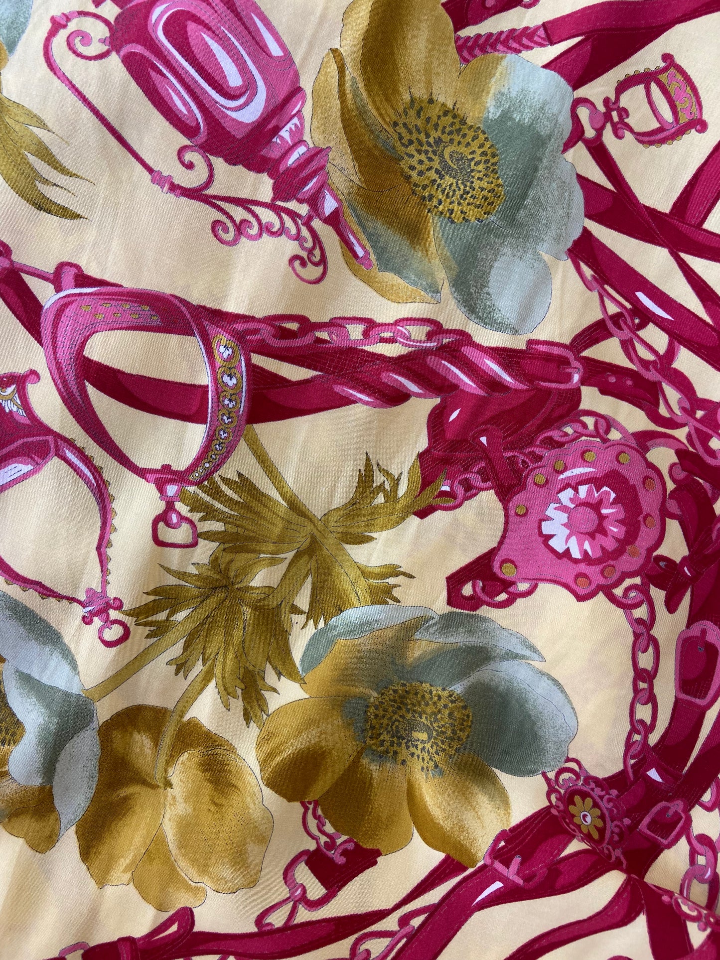 Chemise harnais fuschia