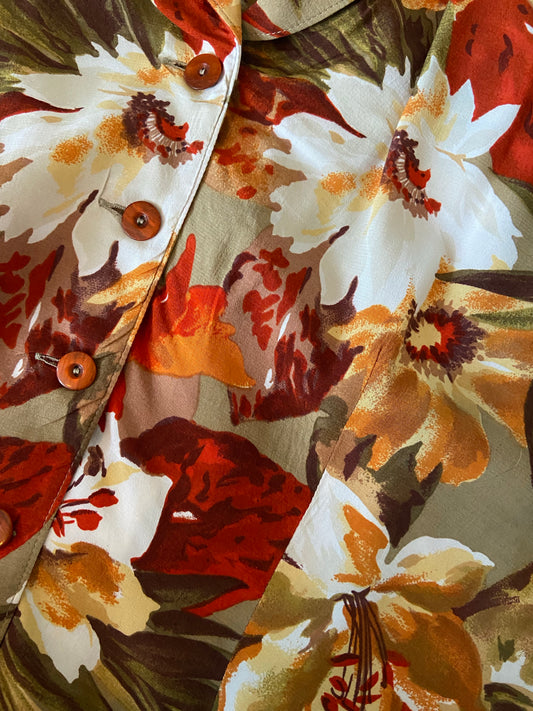 Chemise bouquet