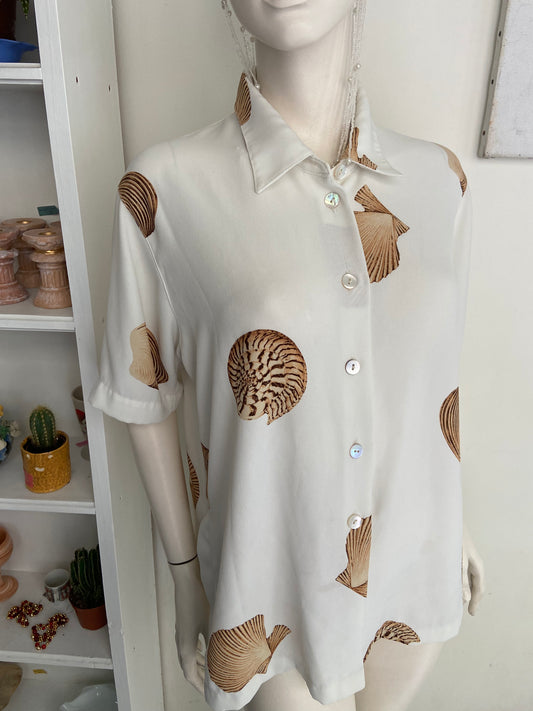 Chemise coquillages elea