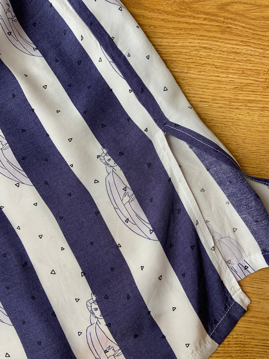 Chemise rayée queen