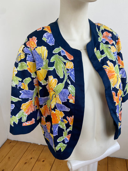 Chemise bolero fleuri