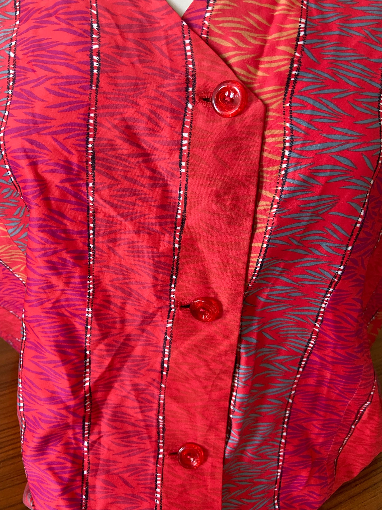 Chemise courte croisée