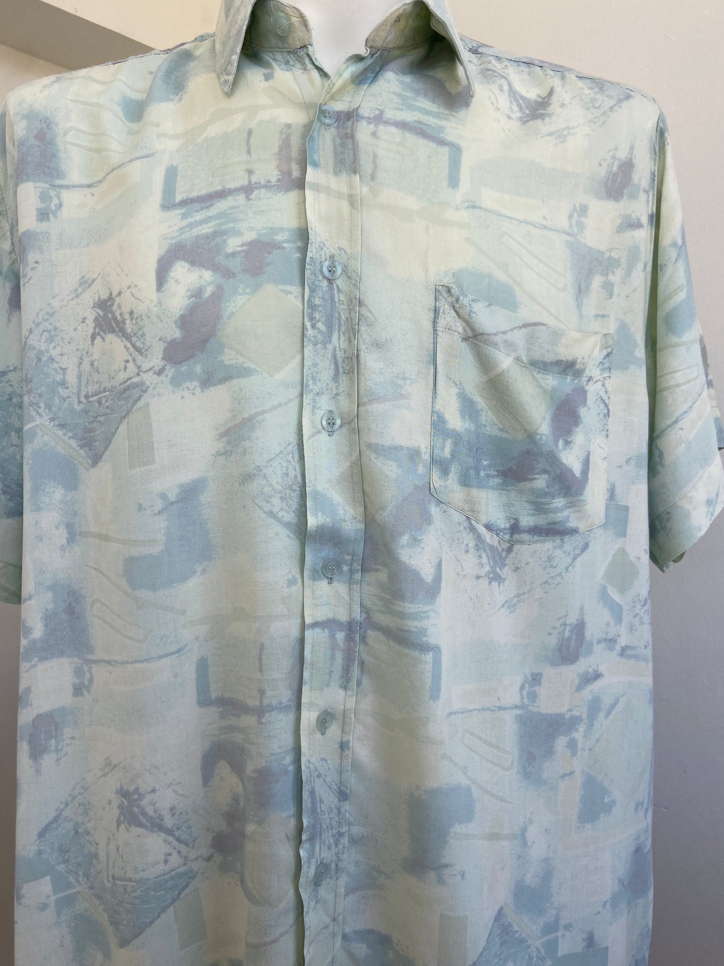 Chemise mint à l’eau