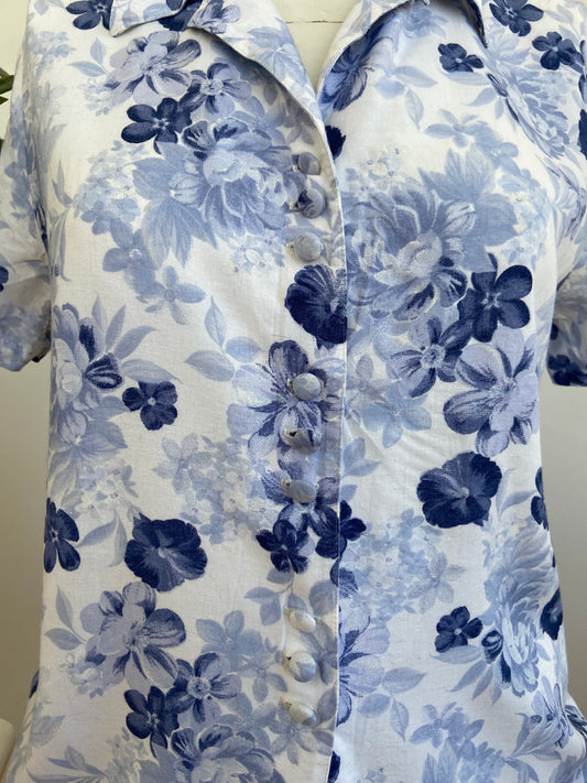 Chemise 123 fleurs