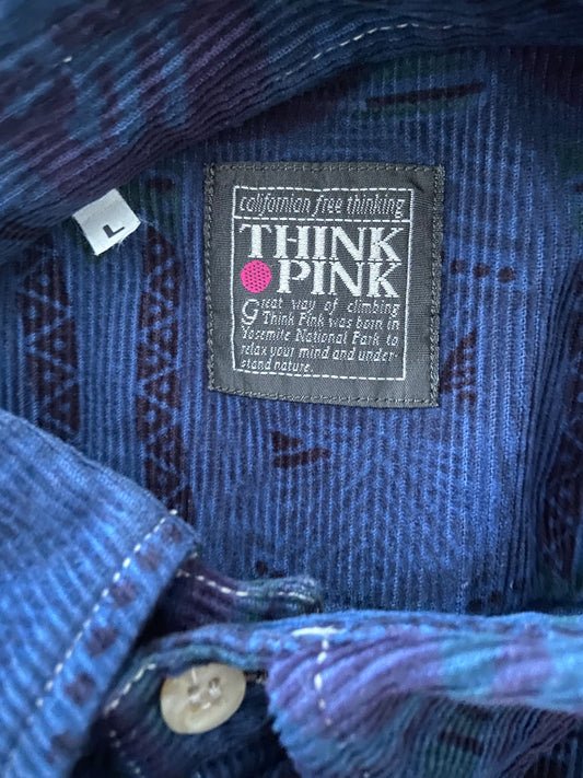 Chemise velours côtelé